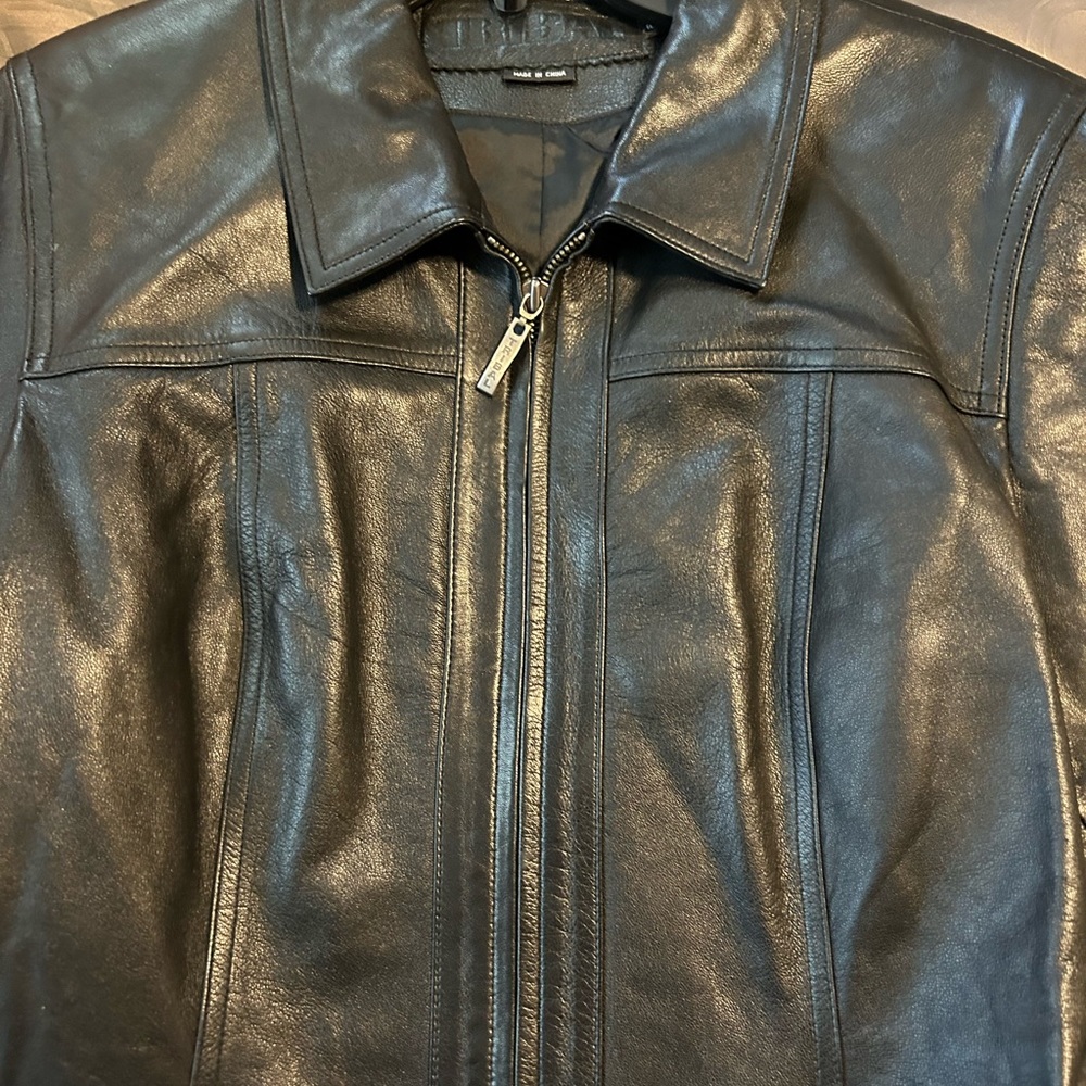 Gorgeous women’s leather jacket.